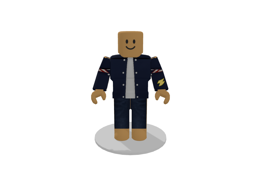 UGCraft avatar wearing the matching shirt and pants templates