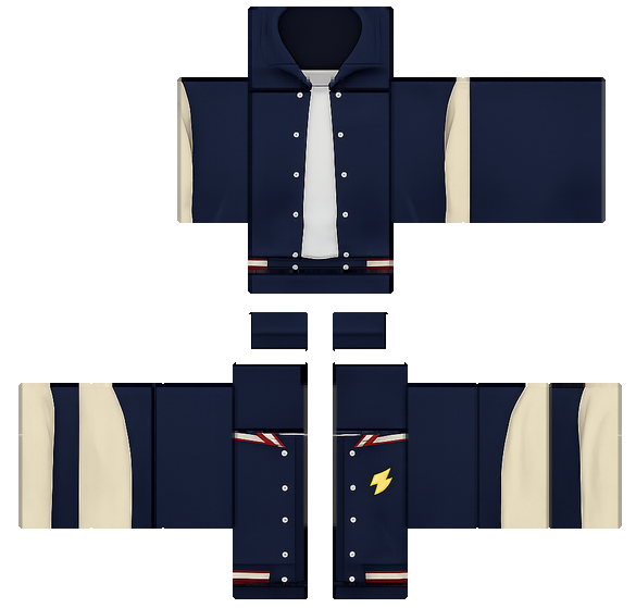 Flat shirt template used in the UGCraft outfit reference