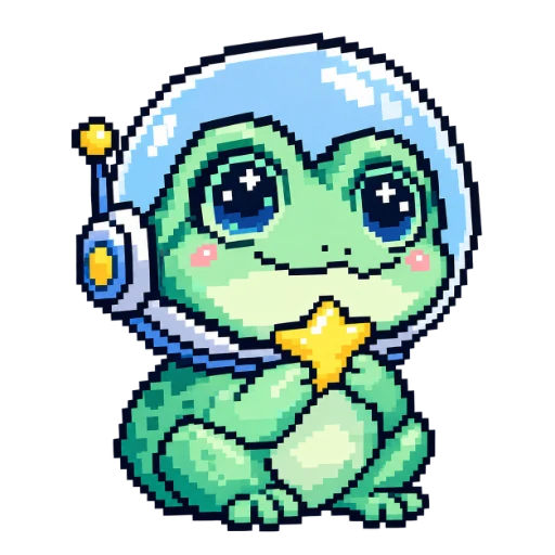 Frog T-shirt graphic created with the clothing tool